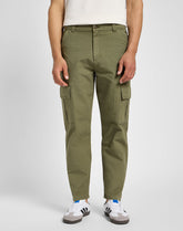 Męskie Spodnie Materiałowe Lee Cargo Pant Mercantile Green 112355782 L72K008526